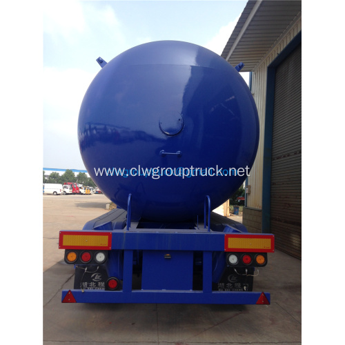 Stainless steel milk tank/fuel transport tanker trailer